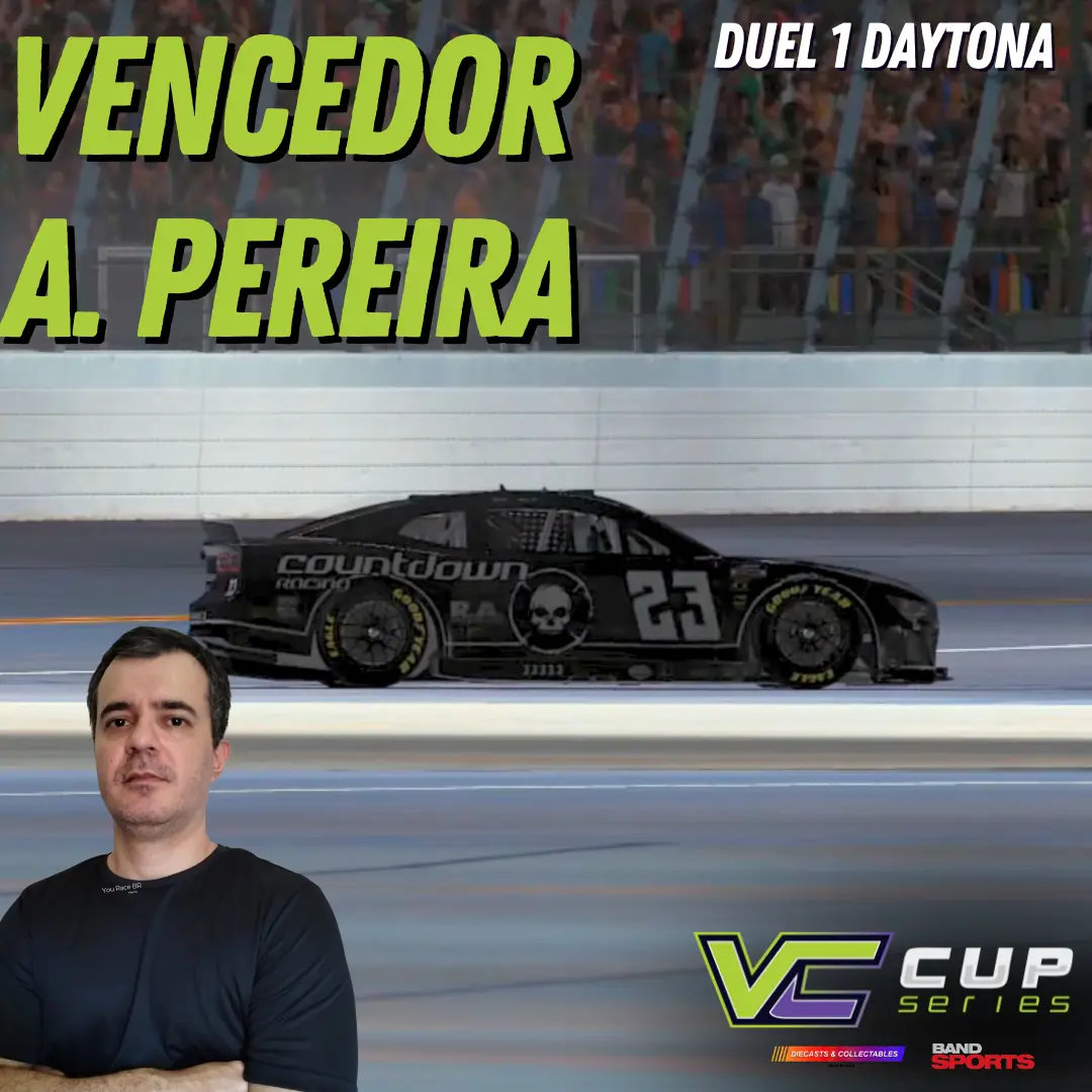 É a segunda vitória Alysson Pereira em Daytona
